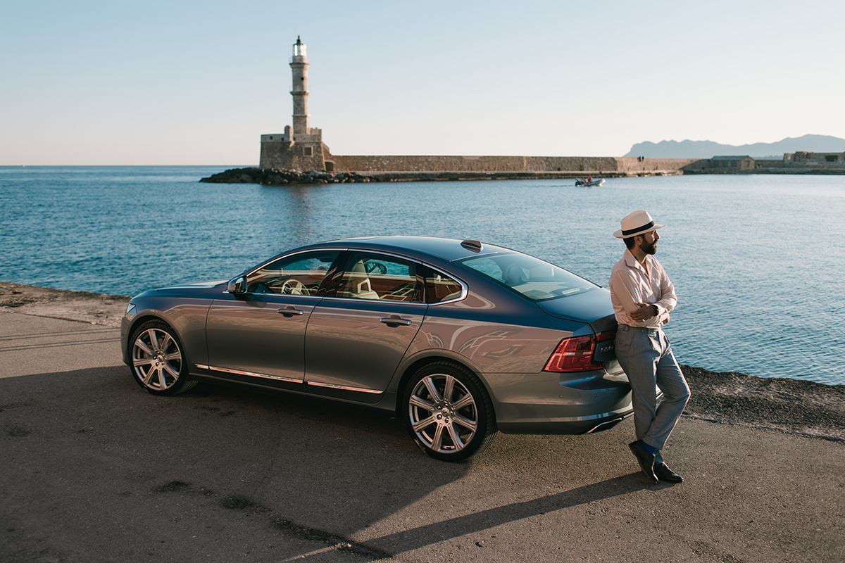 volvo s90 leight blue chania
