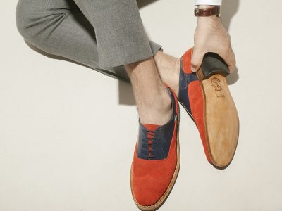 The Red Oxford Shoes